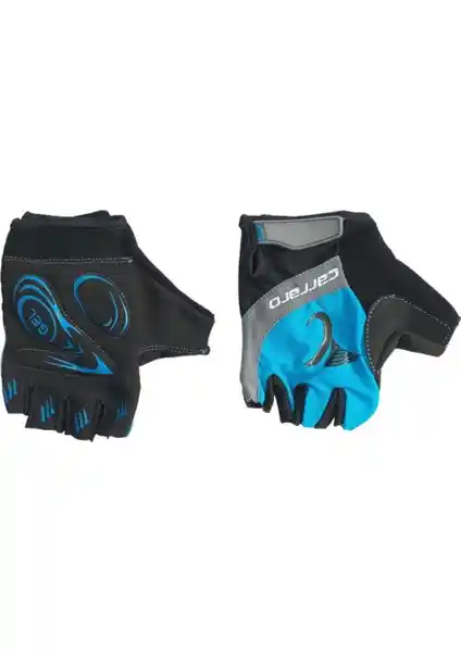 Carraro Kısa Parmak Eldiven V7 Mavi: Performans ve Güvenlik Sunan Spor Eldiveni