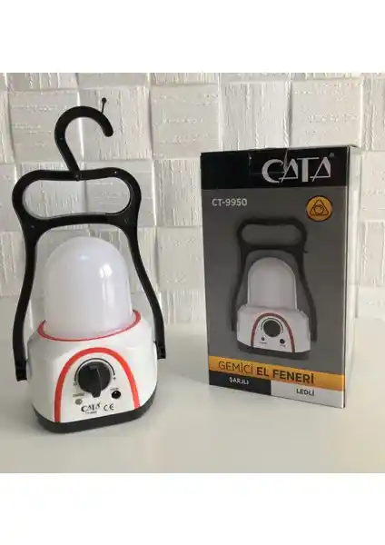 Cata CT-9950 Gemici El Feneri: Dayanıklı ve Çok Fonksiyonlu Portatif Aydınlatma Çözümü