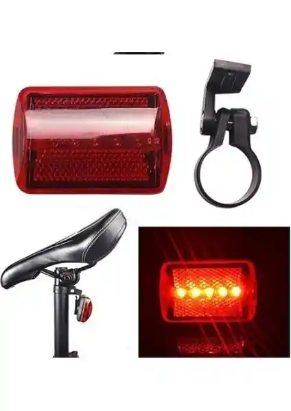 Çınarlı Bisiklet Arka Stop Işığı Güvenli Sürüş İçin Çok Modlu LED Tasarımıyla Öne Çıkıyor