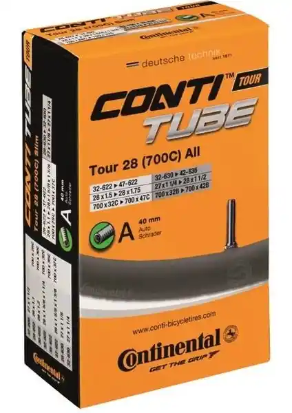 Continental Tour 28 700x32-47C Bisiklet İç Lastiği Yüksek Performans ve Dayanıklılık