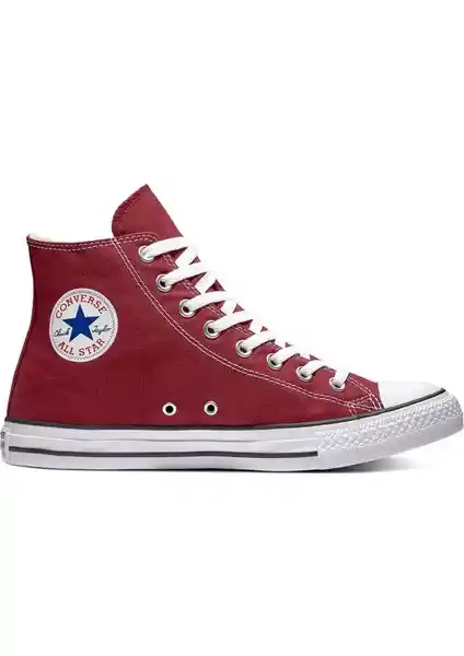 Converse Chuck Taylor All Star Bordo Erkek Yüksek Spor Ayakkabı Klasik ve Şık Tasarım
