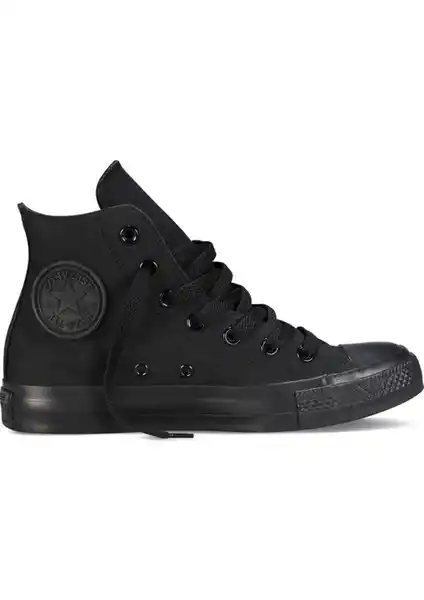 Converse Chuck Taylor All Star Siyah Erkek High Sneaker Günlük Şıklık ve Konfor İçin Uygun