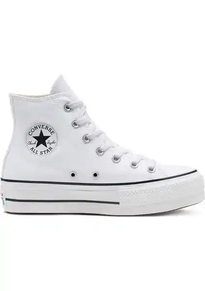 Converse Chuck Taylor Allstar Lift Beyaz Kadın Sneaker: Şıklık ve Konforun Modern Buluşması