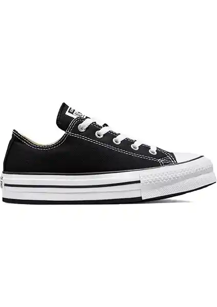 Converse Chuck Taylor Eva Kaldırma Kumaş Platform Kadın Günlük Spor Ayakkabısı
