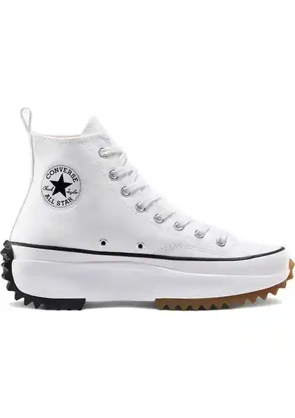 Converse Run Star Hıke Canvas Platform Beyaz Kadın Sneaker Modaya Uygun ve Konfor Sunan Tasarım