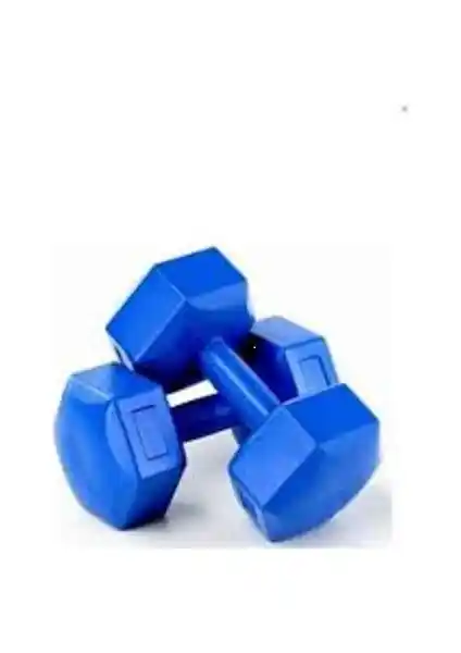 Cosfer 1 kg x 2 kg Plastik Dambıl Seti Ev ve Spor Salonları İçin Uygun Sağlam ve Çok Yönlü Egzersiz Ekipmanı