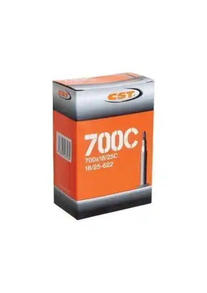 CST İç Lastik 700x18-25 60mm İnce Sibop Yüksek Performans ve Dayanıklılık İçin Uygun
