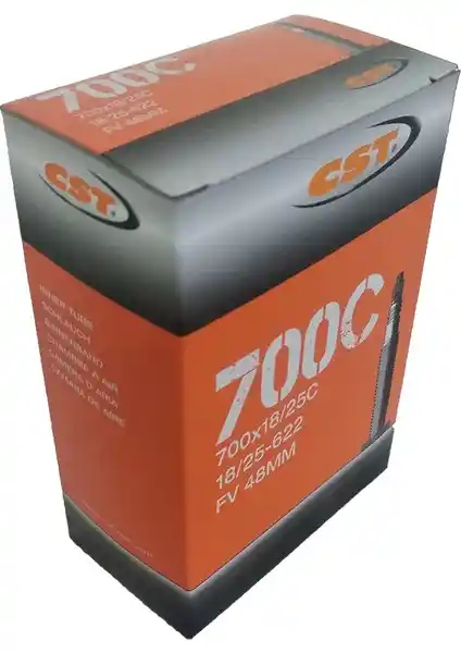 CST İç Lastik 700X18/25C Presta Sibop 48mm - Dayanıklı ve Yüksek Performanslı Bisiklet Lastiği