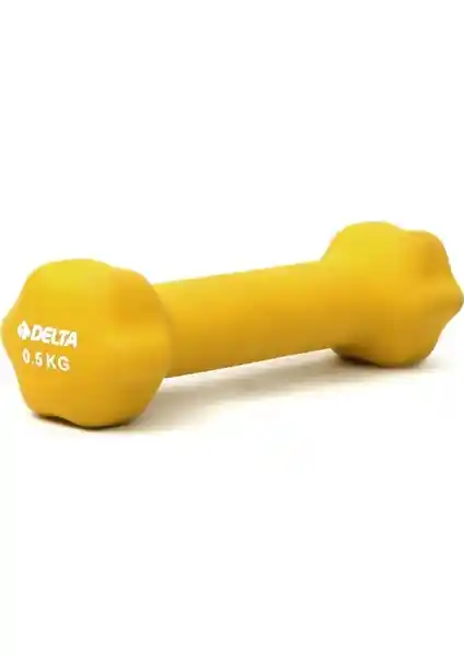 Delta 0,5 Kg Neopren Kaplı Sarı Dambıl: Ergonomik ve Dayanıklı Fitness Ekipmanı