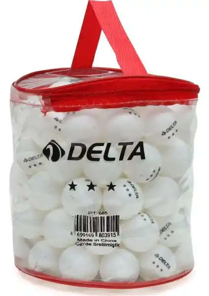 Delta 100'lü Çantalı Masa Tenisi Topu: Uygun Fiyatlı ve Pratik Spor Seti Özellikleri