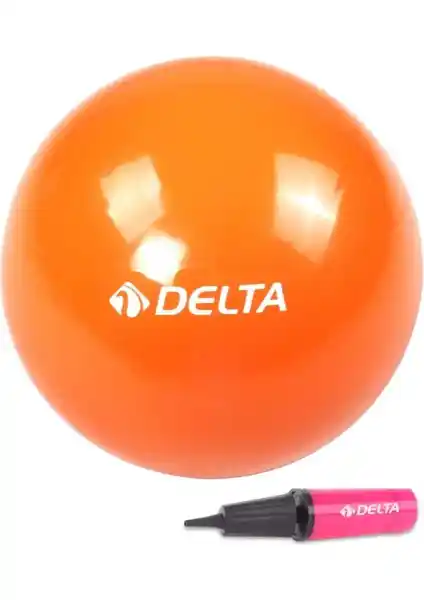 Delta 20 cm Turuncu Pilates Denge Topu: Hafif ve Dayanıklı Egzersiz Ekipmanı