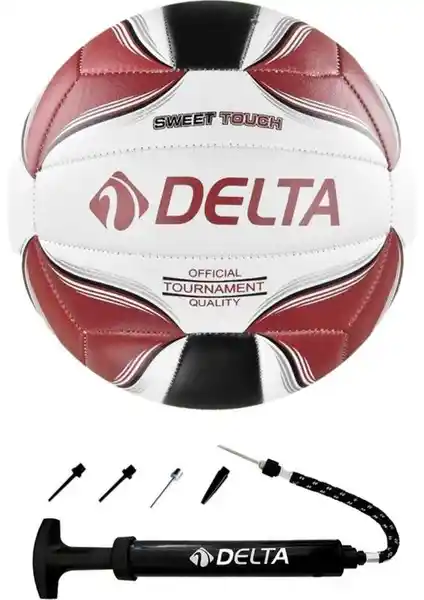 Delta Rivo Dikişli 5 Numara Voleybol Topu ve Çok Yönlü Pompa İncelemesi
