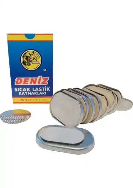 Deniz 10'lu Sıcak Lastik Kaynağı Seti Bisiklet ve Motosiklet İçin Güvenilir Tamir Çözümü