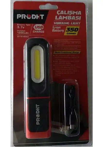 DHT 350 Lümen Çalışma Lambası: Güçlü, Taşınabilir ve Çok Yönlü Aydınlatma Çözümü