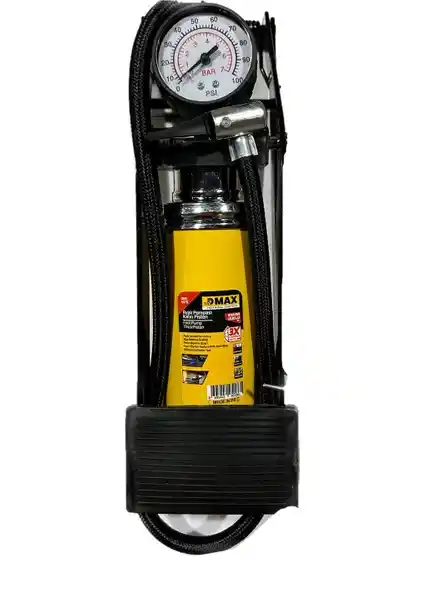 Dmax Ayak Pompası Kalın Piston Göstergeli 4579: Güçlü ve Çok Yönlü Hava Şişirme Çözümü