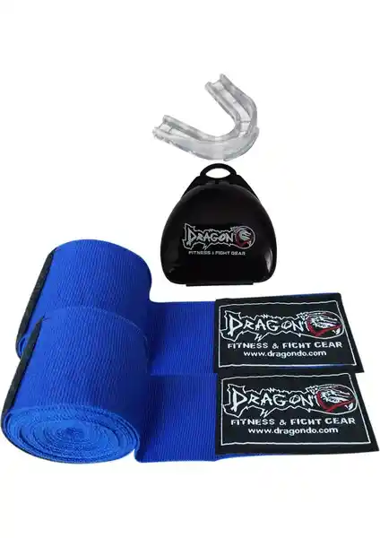 Dragon Boks Bandajı Elastik ve Dişlik Seti Spor Güvenliği ve Performans Artırıcı Ürünler