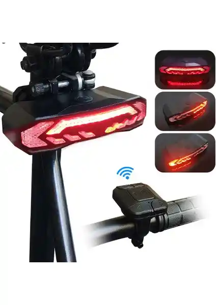 Duhaline Akıllı Bisiklet Arka Lambası Güvenliği Artıran Çok Fonksiyonlu Tasarım