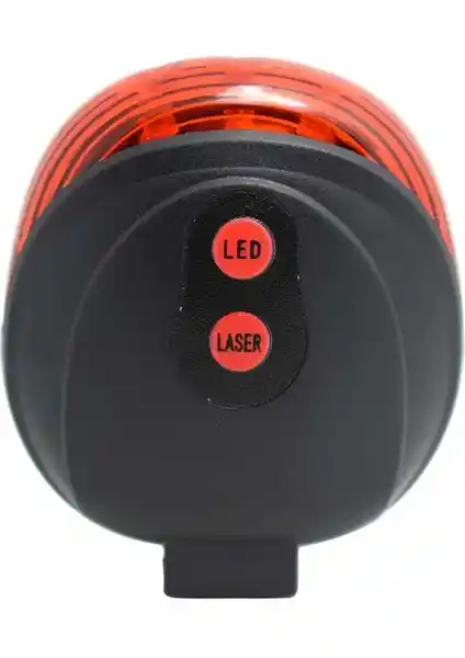 Duhaline Çok Fonksiyonlu Pilli Bisiklet LED Lazer Şerit Işığı Güvenlik ve Görünürlük Artırıcı Özelliklerle