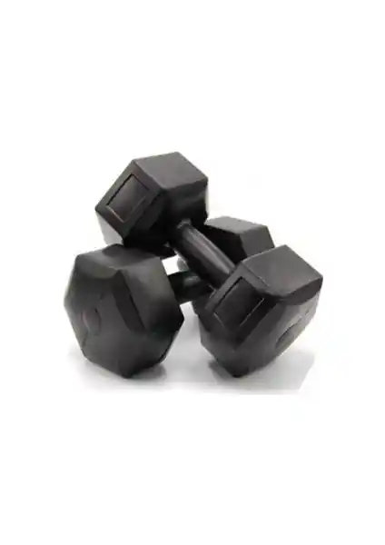 E-Life 5 kg Siyah Dambıl Seti: Dayanıklı ve Ergonomik Spor Ekipmanı