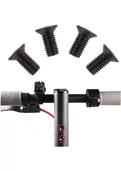 Electroll 4 Lü Xiaomi Elektrikli Scooter Vida Seti Güvenlik ve Dayanıklılık Artırıcı Parça