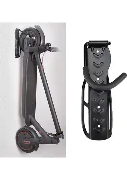 Elektrikli Scooter ve Bisikletler İçin Pratik Duvara Monte Askı Aparatı