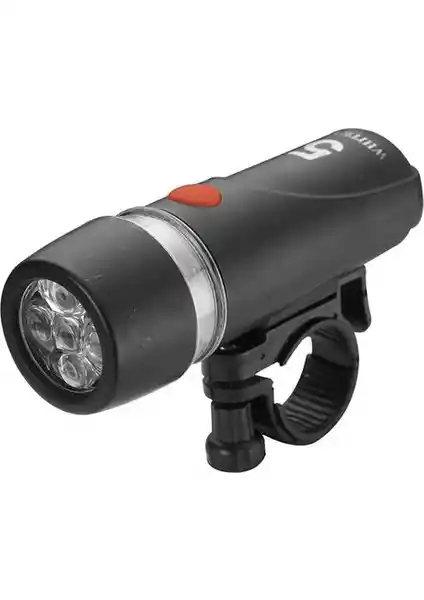 Epic 811 5 LEDli Pilli Siyah Bisiklet Ön Farı Güvenlik ve Pratiklik Sunar