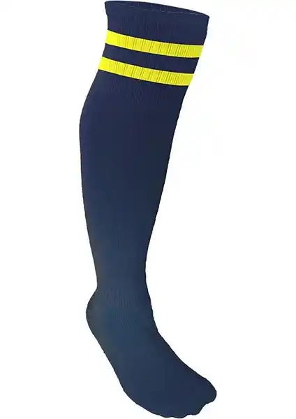 Evox Sport Çocuk Futbol Çorabı Lacivert ve Sarı Renk Seçenekleriyle Konfor ve Performans