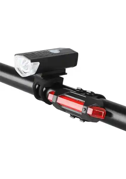 Exeo LED Bisiklet Işık Seti Güçlü Parlaklık ve Güvenlik İçin Tasarlandı