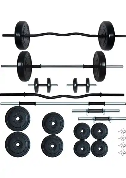 Fitset 48 kg Z Bar ve Dambıl Seti İncelemesi: Dayanıklı ve Çok Yönlü Fitness Ekipmanı