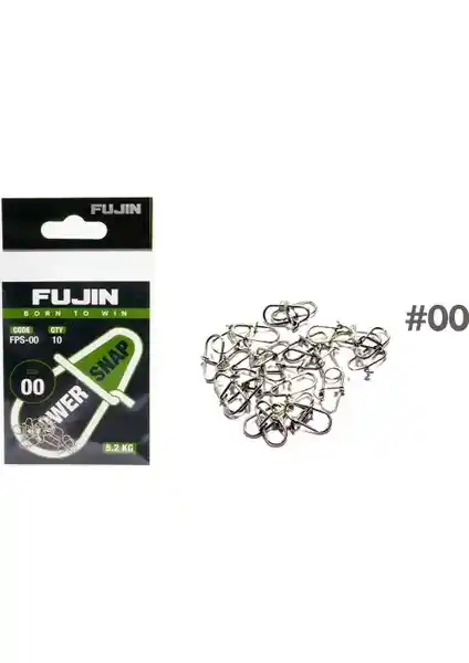 Fujin Power Snap Maket Balık Klipsi: Dayanıklı ve Çok Yönlü Balık Avı Aksesuarı