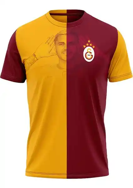 Galatasaray Mauro Icardi Lisanslı Çocuk Tişörtü Spor Tarzında Konfor ve Şıklık
