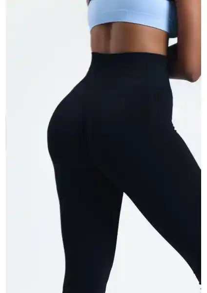 Gymhams Siyah Kalça Büzgülü Dikişsiz Spor Tayt İnceleme ve Kullanıcı Yorumları