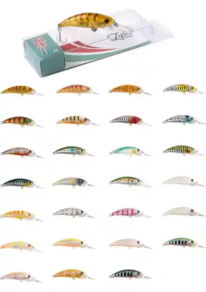 Han Fish Zıpır Ug 50MM 5gr LRF Maket Balık: Çok Yönlü ve Gerçekçi Balıkçılık Aksesuarı