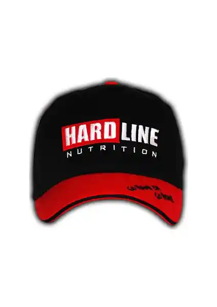 Hardline Amerikan Beyzbol Şapkası Siyah-Kırmızı Dayanıklı ve Şık Tasarım