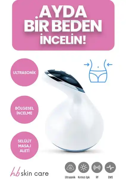 Hb Skin Care Ems Masaj Aleti ile Kas Güçlendirme ve Cilt Sıkılaştırma Çözümü