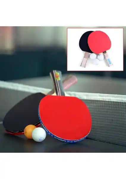 Helen's Masa Tenisi Raket Seti: Eğlence ve Spor İçin Uygun Çok Amaçlı Set