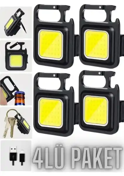 Hubstein 4'lü LED Anahtarlıklı Metal Kasa El Fenerleri Detaylı İnceleme ve Kullanım Özellikleri