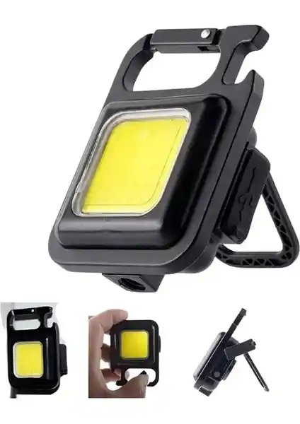 Hubstein 800 Lümen LED Mıknatıslı Kamp Feneri Çok Fonksiyonlu ve Dayanıklı Tasarım