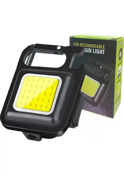 Hubstein Cob Çok İşlevli Mini LED El Feneri: Dayanıklı ve Çok Yönlü Taşınabilir Aydınlatma