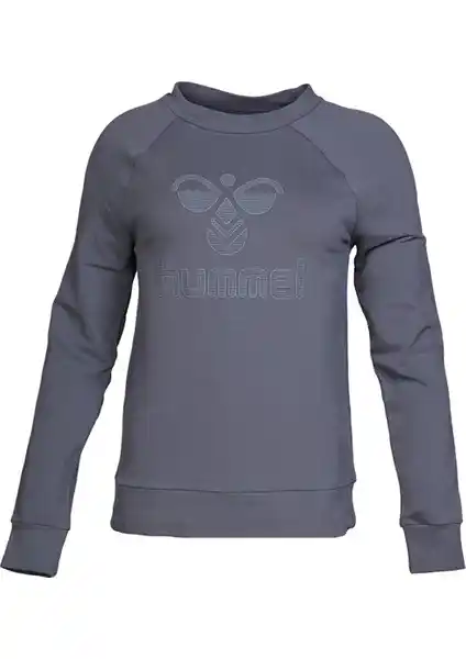 Hummel Agetha Kadın Gri Baskılı Sweatshirt: Şık ve Rahat Günlük Giyim Parçası