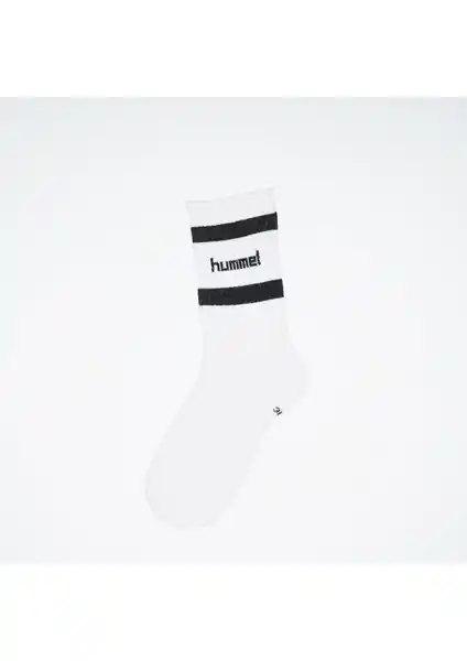 Hummel Hmllong Sport 1Pk Unisex Spor ve Günlük Kullanım Beyaz Çorapları