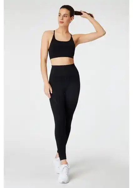 Jerf Pine Yüksek Bel ve Toparlayıcı Kadın Taytı Şıklık ve Konfor Sunar