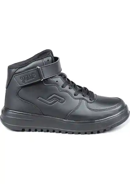 Jump 17308 Yüksek Bilekli Siyah Kadın Sneaker Günlük Kullanım ve Şıklık İçin Uygun