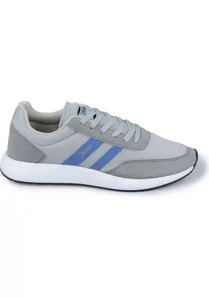 Jump 26396 Açık Gri Mavi Erkek Spor Ayakkabı Günlük Kullanım İçin Uygun ve Konforlu Tasarım