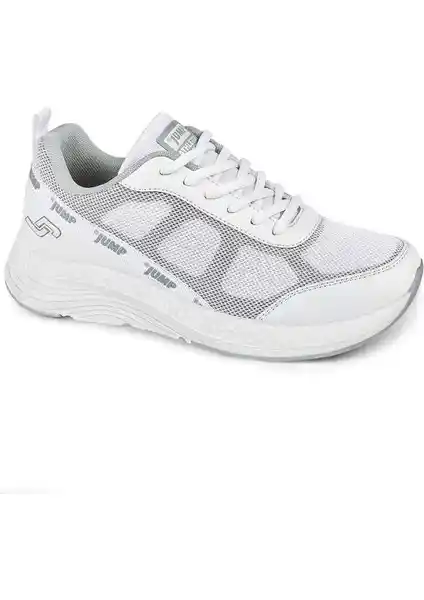 Jump 27366 Beyaz Kadın Sneaker Günlük Kullanım İçin Modern ve Konforlu Spor Ayakkabı