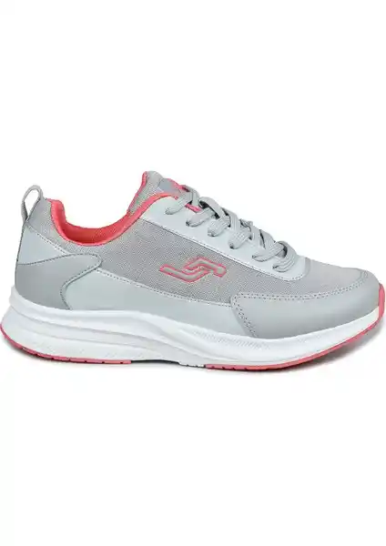 Jump 28086 Gri Somon Pembe Kadın Sneaker Günlük Rahatlık ve Şıklık Sunan Modern Tasarım
