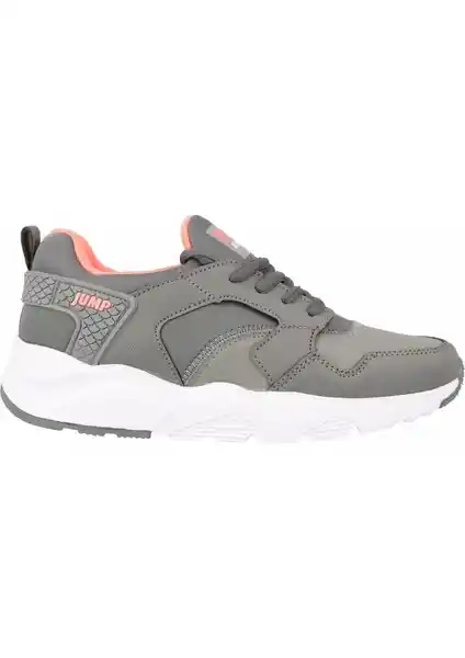 Jump Gri Kadın Günlük Spor Ayakkabısı Modern Tasarımı ve Konforuyla Öne Çıkar