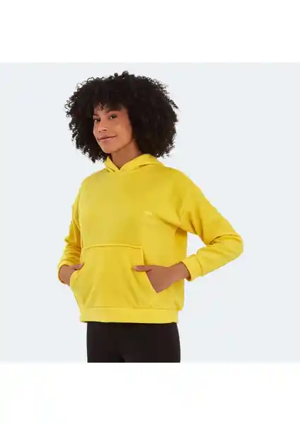 Kadınlar İçin Modern ve Fonksiyonel Sarı Polar Üst Giysi - Sıcak Tutma ve Şık Tasarım