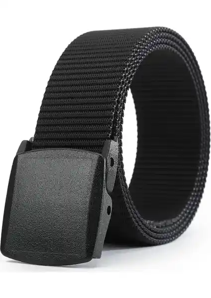 Kemer Dünyası Anti Alerjik Taktik Bez Kemer 125 cm Dayanıklı ve Şık Tasarım