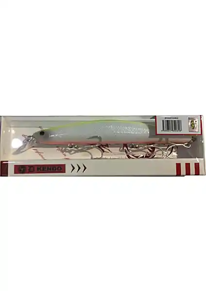 Kendo Seabass Minnow 125F 21GR: Levrek ve Lüfer için Yüksek Performanslı Sahte Balık Yemi